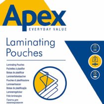 Fellowes Apex (A4) 100 Micron Laminating Pouches (Clear) - 100 Pack