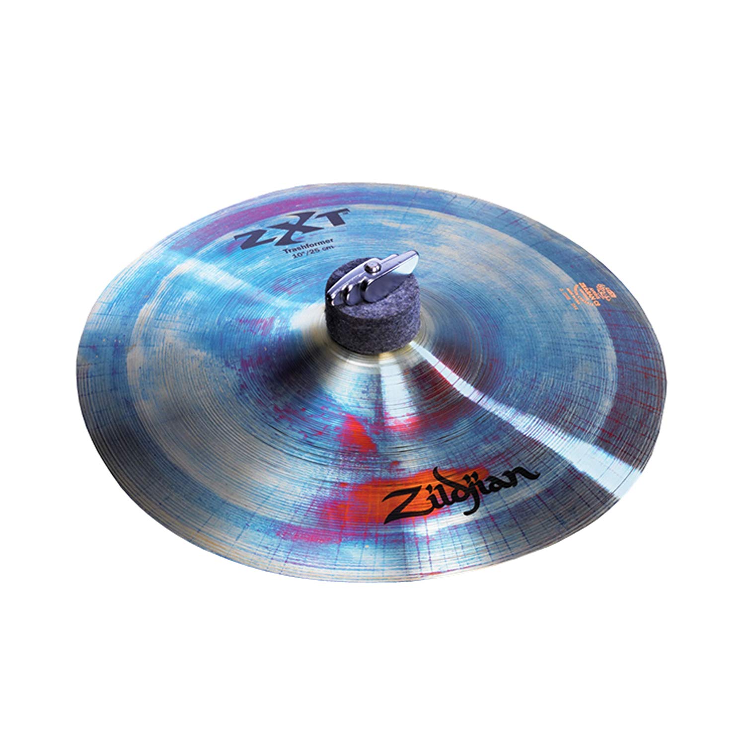 Zildjian Trashformer Cymbal, 10-Inch, purple