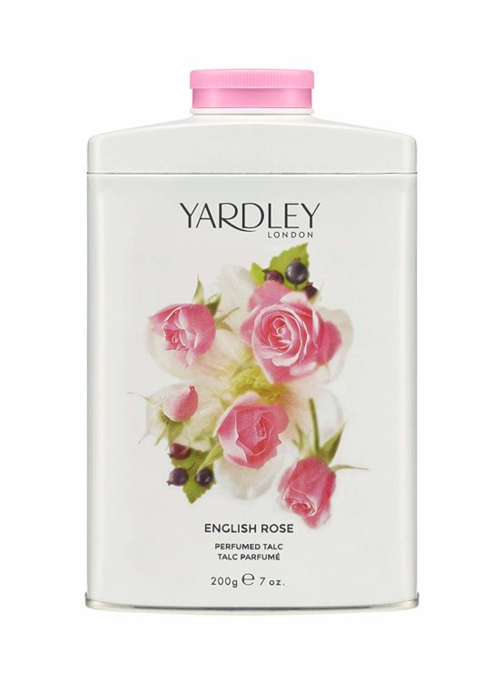 Yardley London English Rose Perfumed Talc for Her, 200 g