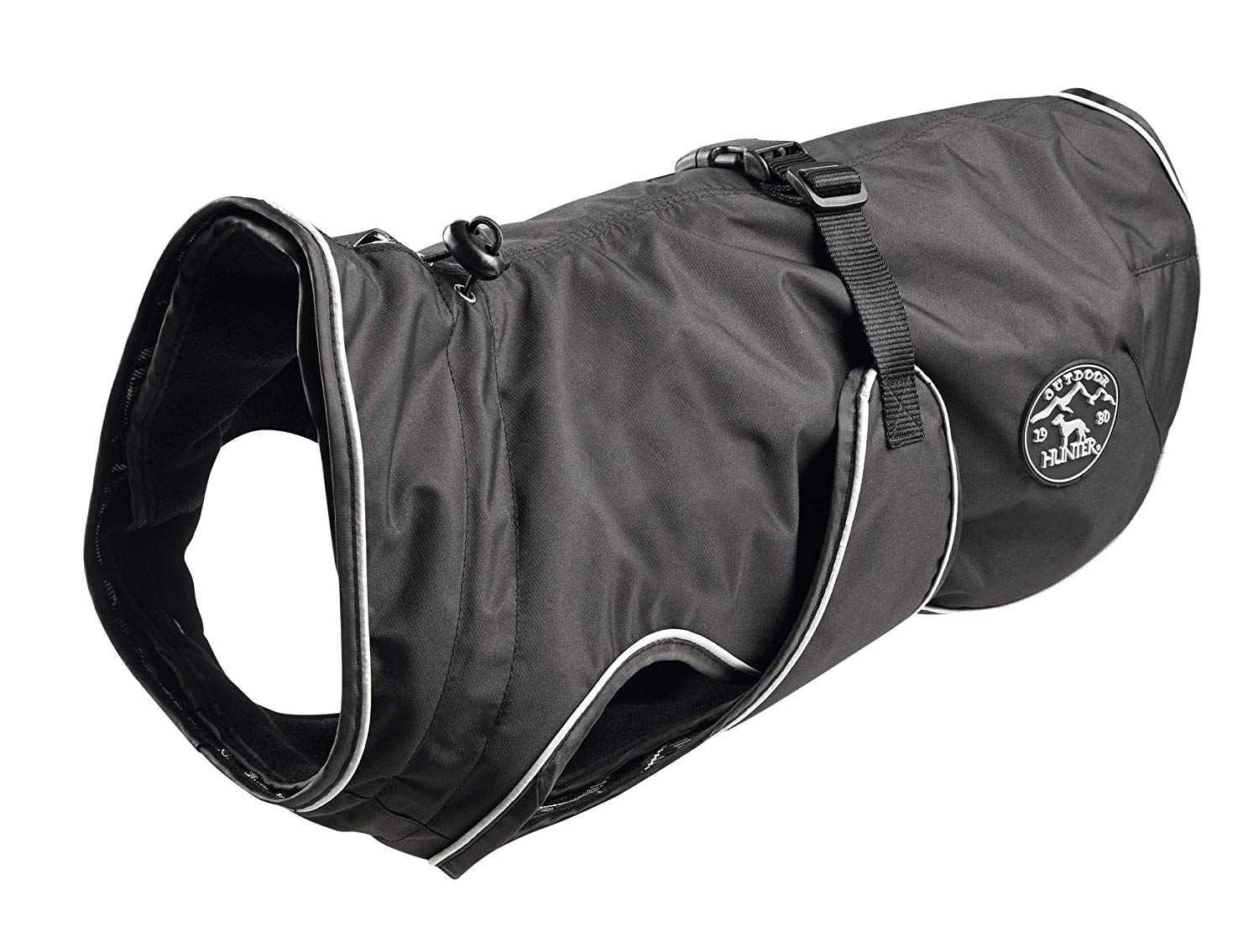 HUNTER Uppsala Dog Coat, 45 cm, Black