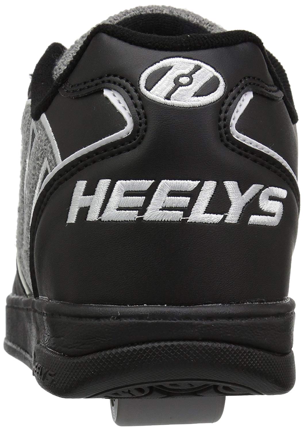 Heelys Unisex Kids’ Fitness Shoes, Multicolour (Black/Grey Terry Logo 000), 13 UK (32 EU), Multicolour Black Grey Terry Logo 000 - Image 3