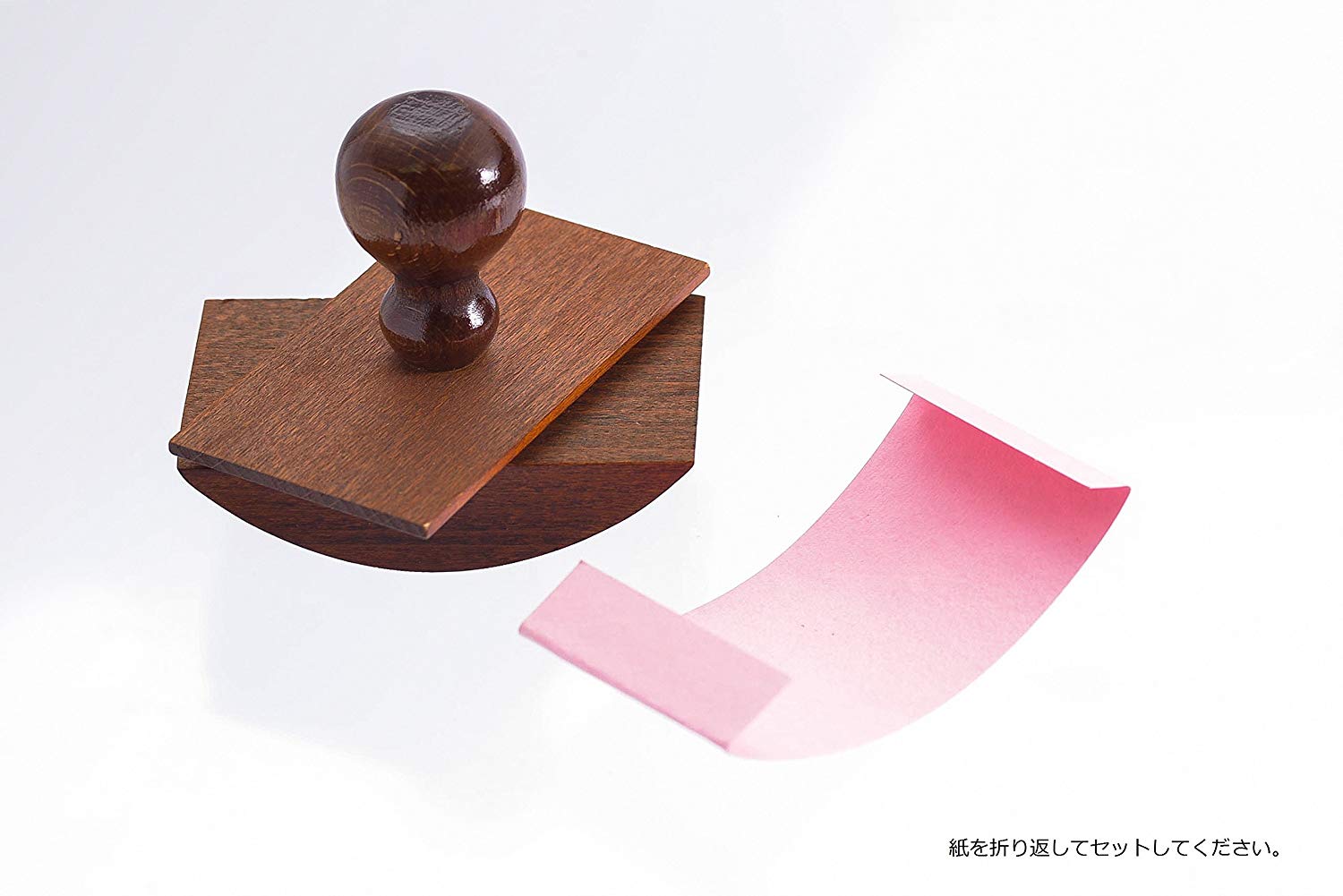 Herbin 25000T- Stained wooden blotting pad , 8.5 x 4.7 x 7 cm - Image 4