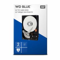 WD Blue 2TB 3.5" Internal Hard Drive - 5400 RPM Class, SATA 6 Gb/s, 256MB Cache