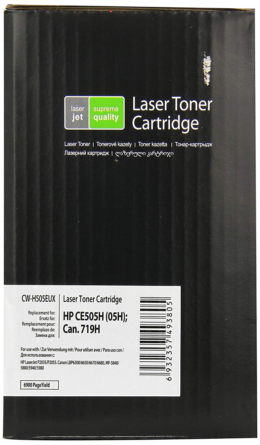 Colorway CW H505 Eux Toner Cartridge for HP CE505X 05X/Canon 719H Compatible Black - Image 2