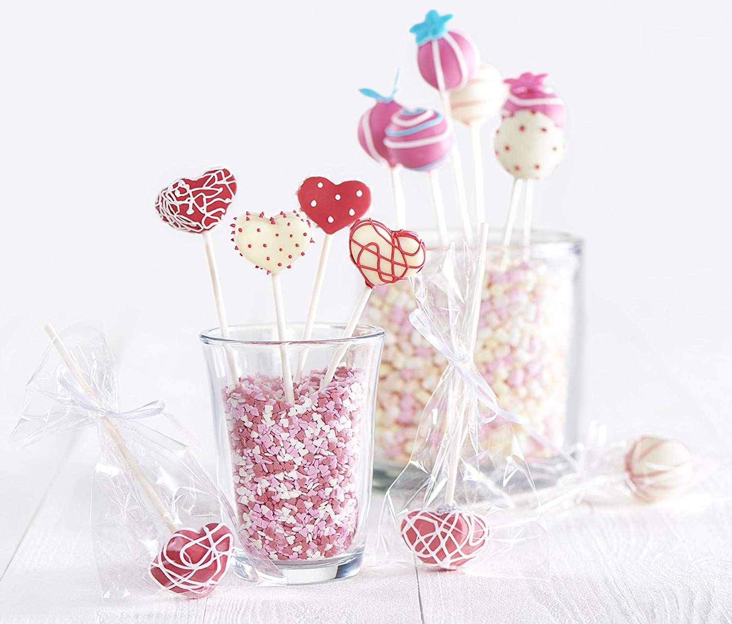 Lurch FlexiForm 83027 Silicone Mould for Cake Pops 20 - 8 x 24 x 4.5 cm Pink, 20.3 x 24 x 4.5 cm - Image 3