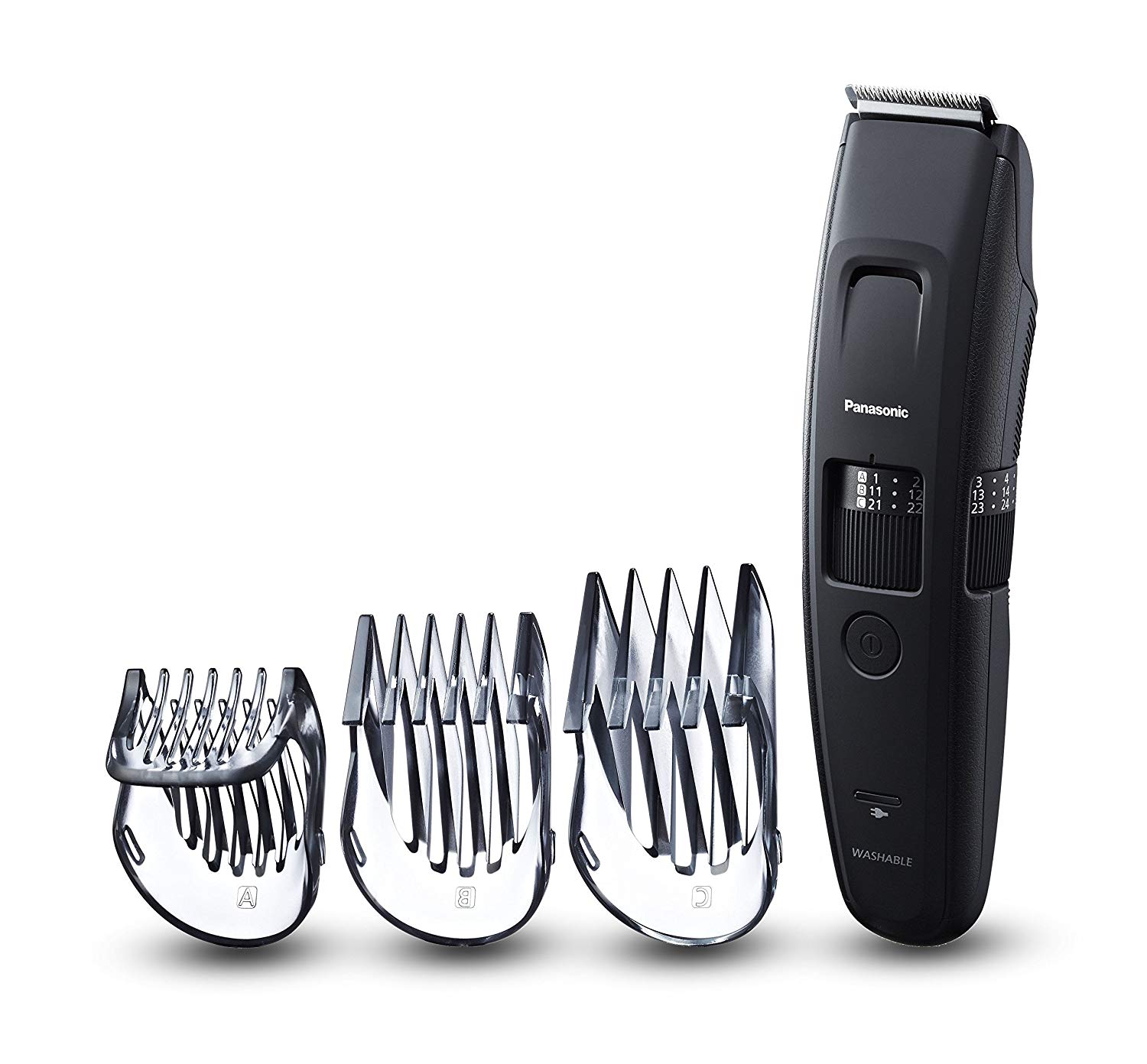 Panasonic ER-GB86 Wet & Dry Electric Beard Trimmer for Men Rechargeable Mens Grooming Kit, Sharp & Durable Blades
