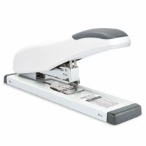 Rapesco 1386 Germ-Savvy Antibacterial: ECO HD-100 Heavy Duty Stapler - Soft White