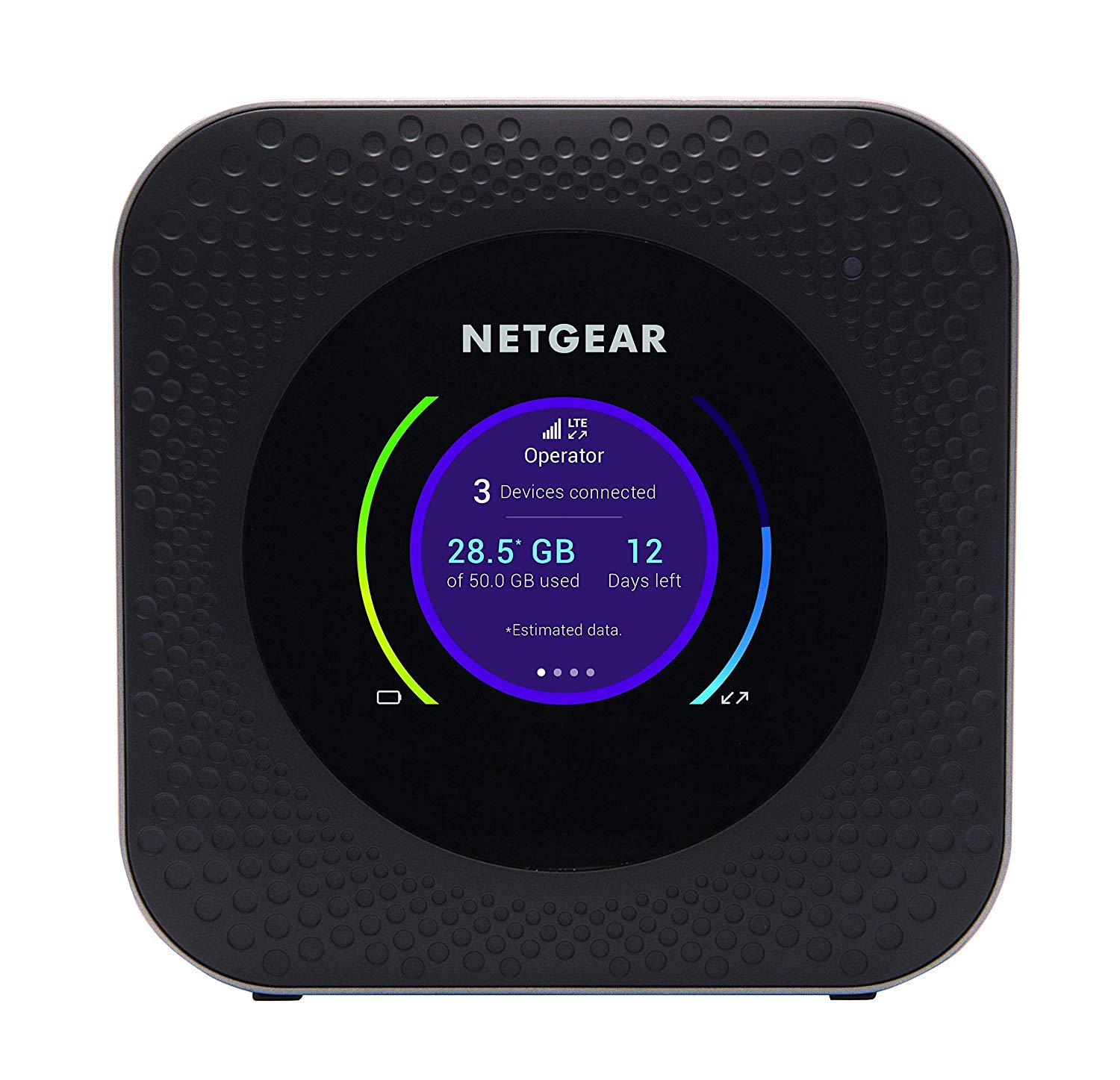 NETGEAR Nighthawk 4G Modem Router MR1100, black, 1 Gbps (MR1100) | Nighthawk