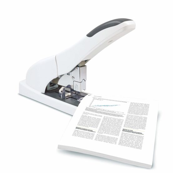Rapesco 1396 ECO HD-140 Heavy Duty Stapler, 140 Sheet Capacity, Soft White - Image 3