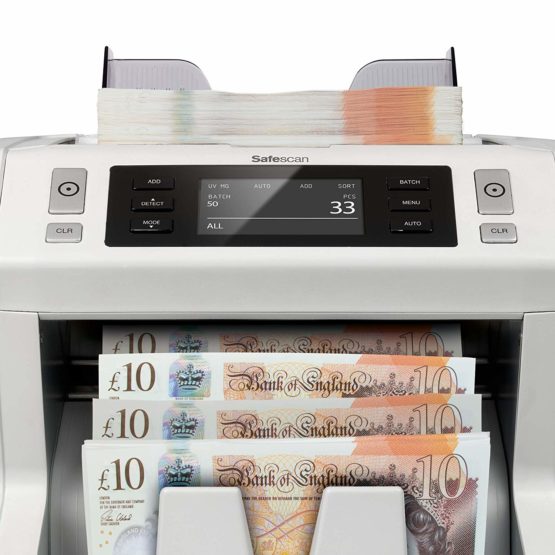 Safescan 2685-S - Banknote Value Counter with 7 Point Detection - Image 4