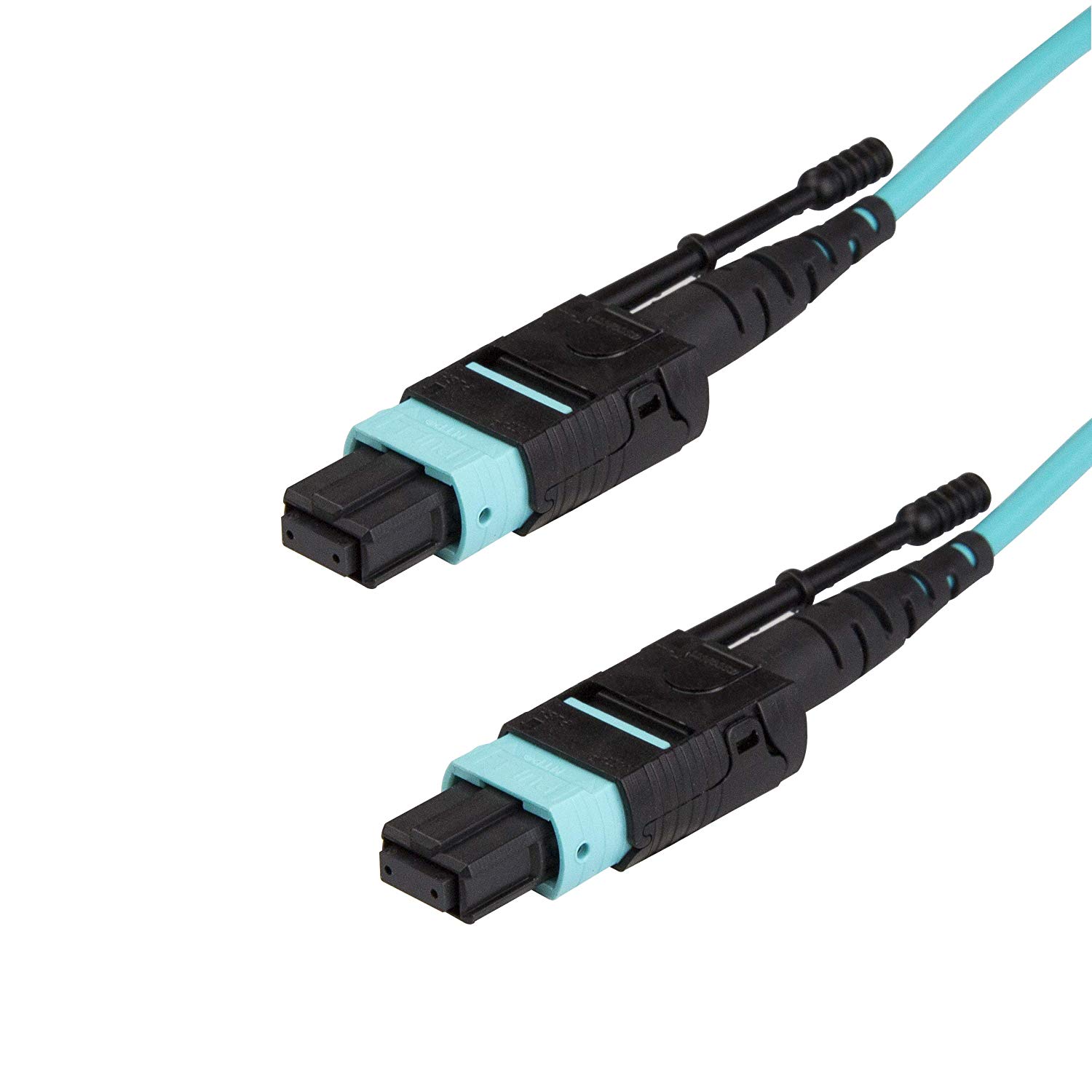 StarTech.com 10m (30ft) MTP(F)/PC to MTP(F)/PC OM3 Multimode Fiber Optic Cable, 12F Type-A, OFNP, 50/125µm LOMMF
