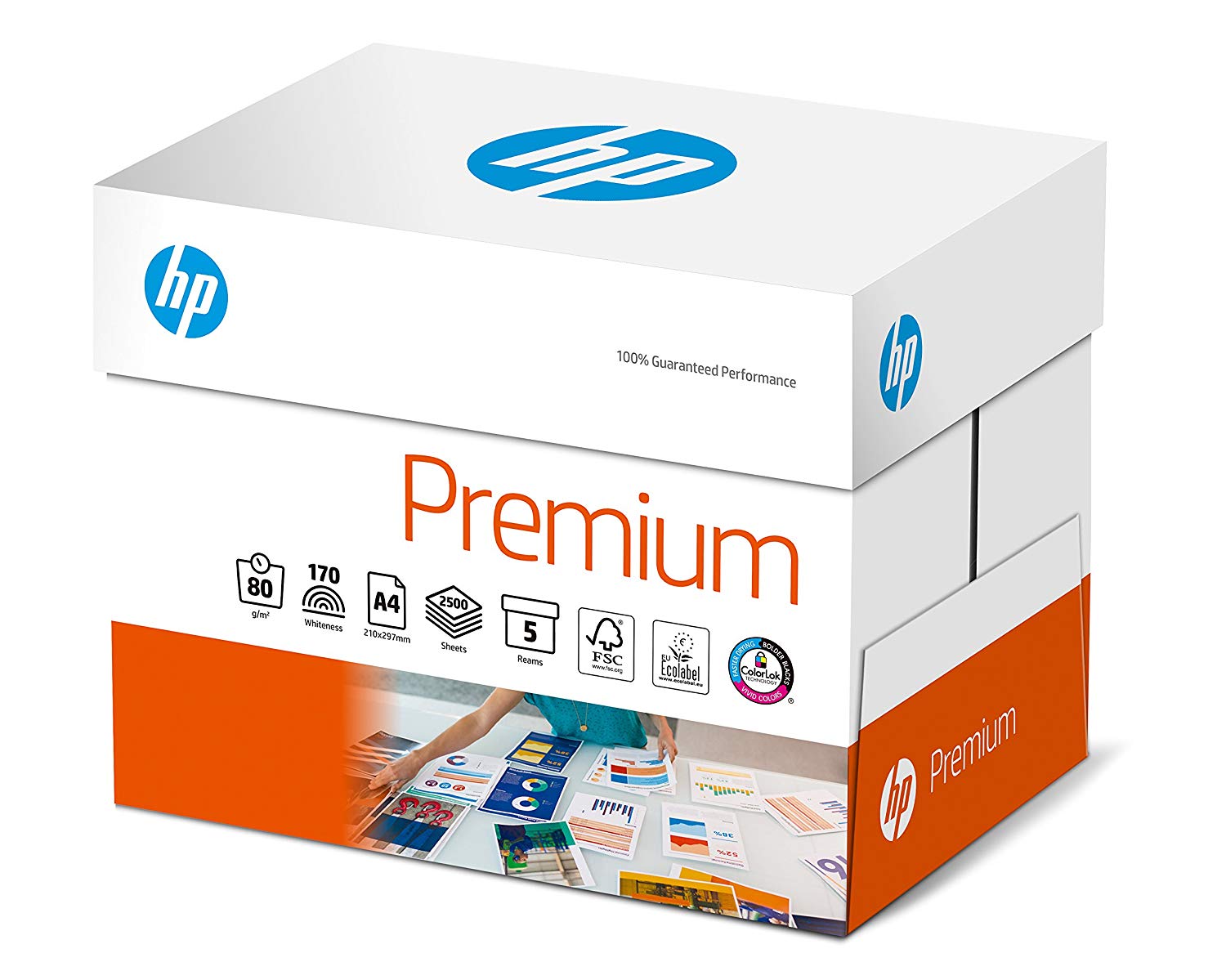 HP Papers CHP850 Box A4 80 GSM FSC Premium Paper 
