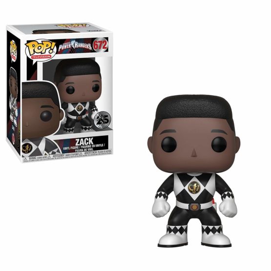 Funko 32808 POP Vinyl: Power Black Ranger (No Helmet), Multi, Standard - Image 2