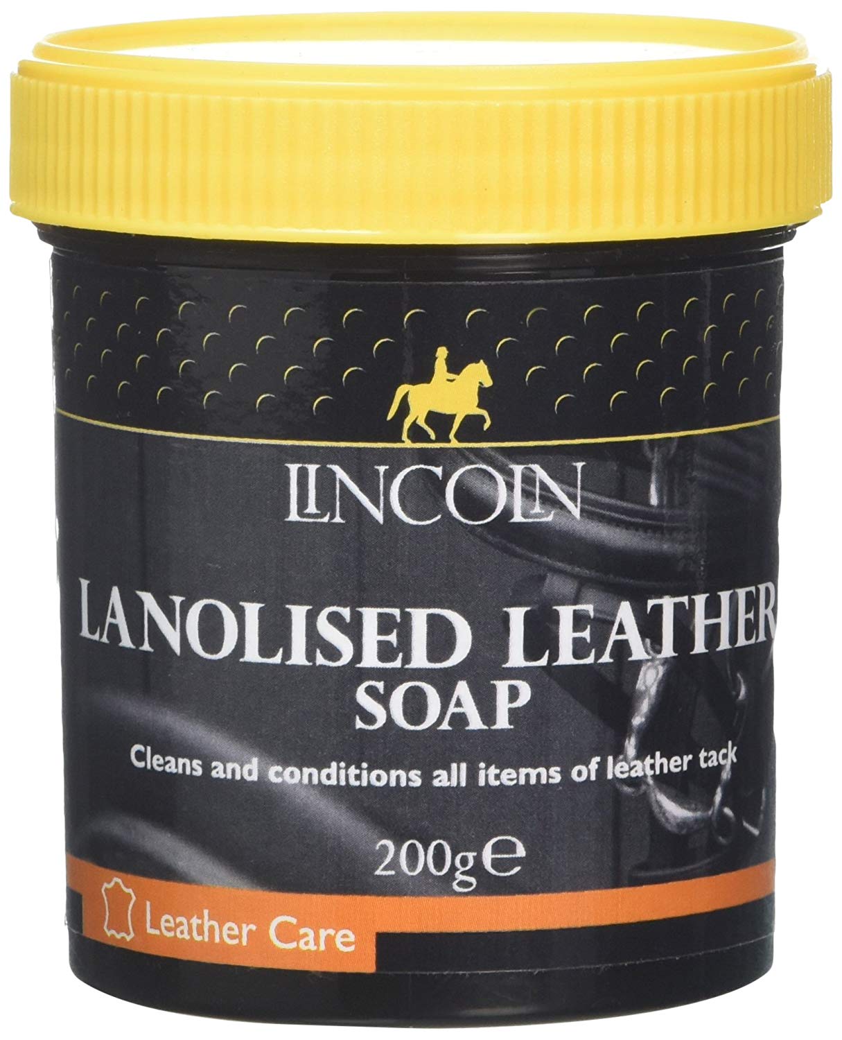 Lincoln Lanolised Leather Soap - 200g, 200 g (Pack of 1)