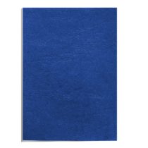 Fellowes Value A4 Leatherboard Covers - Blue (Pack of 100)