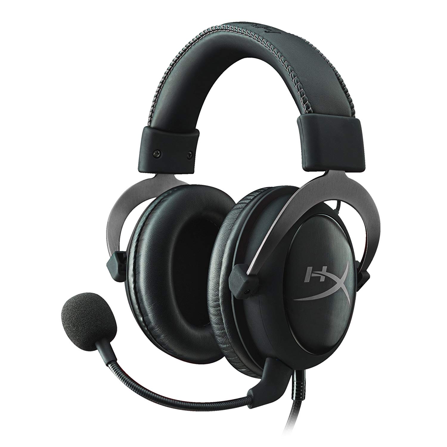 HyperX Cloud II - Gaming Headset PC/PS4/Mac/Mobile, gunmetal - 53 mm Driver Size, 53mm Drivers