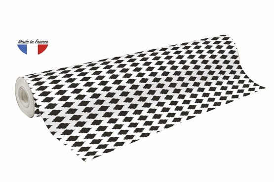 Clairefontaine Fantasy Alliance Long Roll Wrapping Paper, 50 m x 0.70 m - Black & White - Image 3