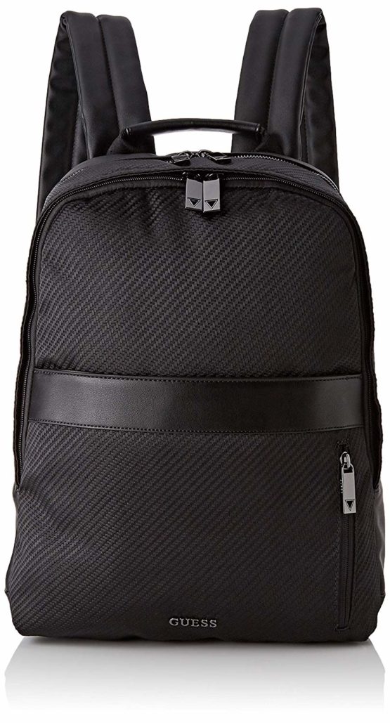 Guess Global Functional Backpack Men’s Backpack, Black, 12x39x29 centimeters (W x H x L) BigaMart