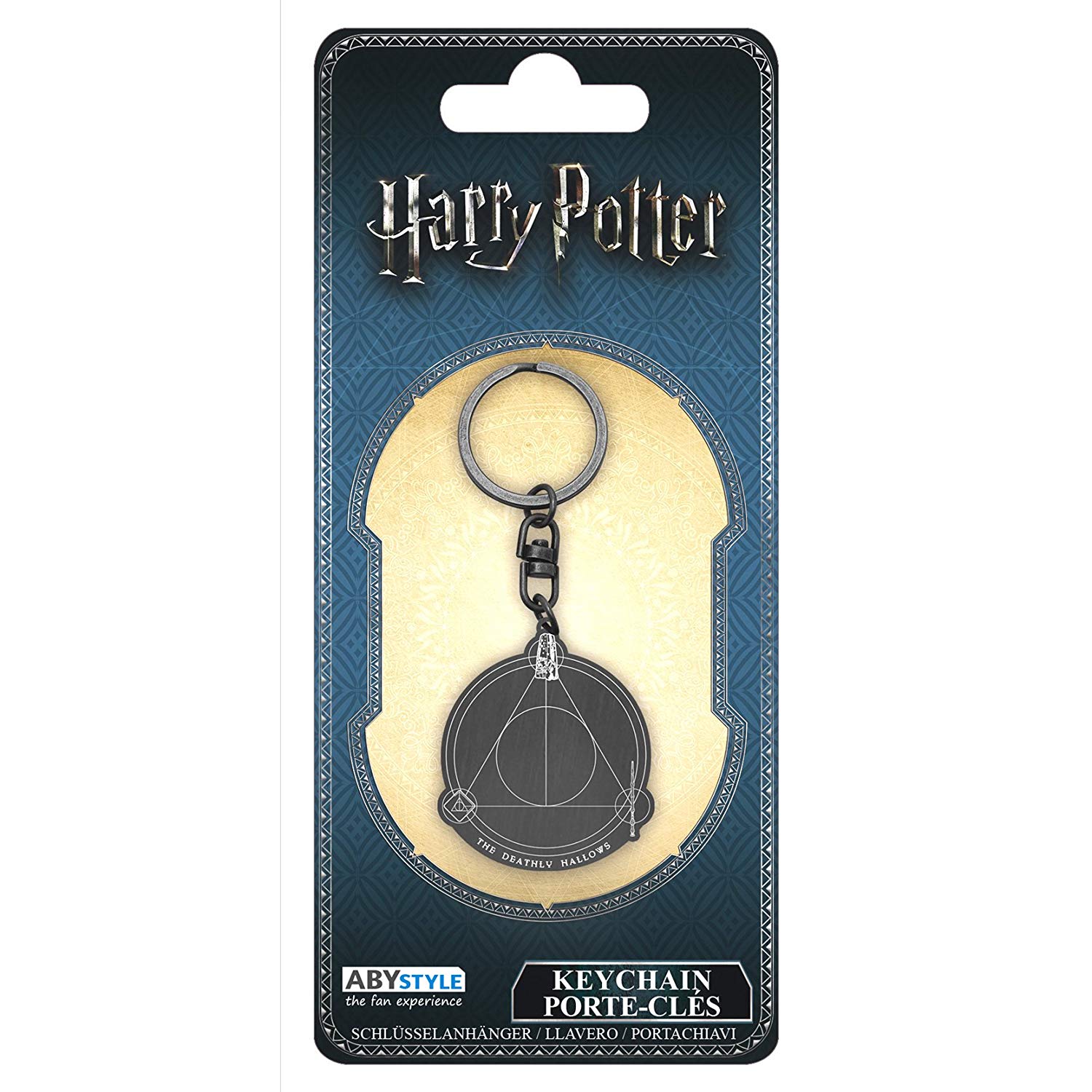 ABYstyle - HARRY POTTER - Keyring "Deathly Hallows", Multi Colour - Image 3