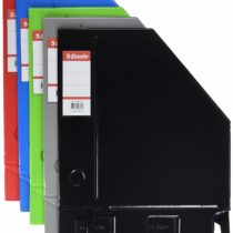 Esselte-Leitz – Cardboard and PVC A4 Magazine Rack Assorted Colours