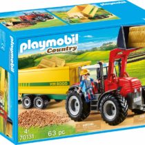 Playmobil 70131 Country Farm Tractor with Feed Trailer