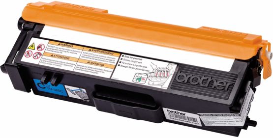 Brother TN-320C Toner Cartridge, Cyan, Single Pack, Standard Yield, Includes 1 x Toner Cartridge, Brother Genuine Supplies - Image 2