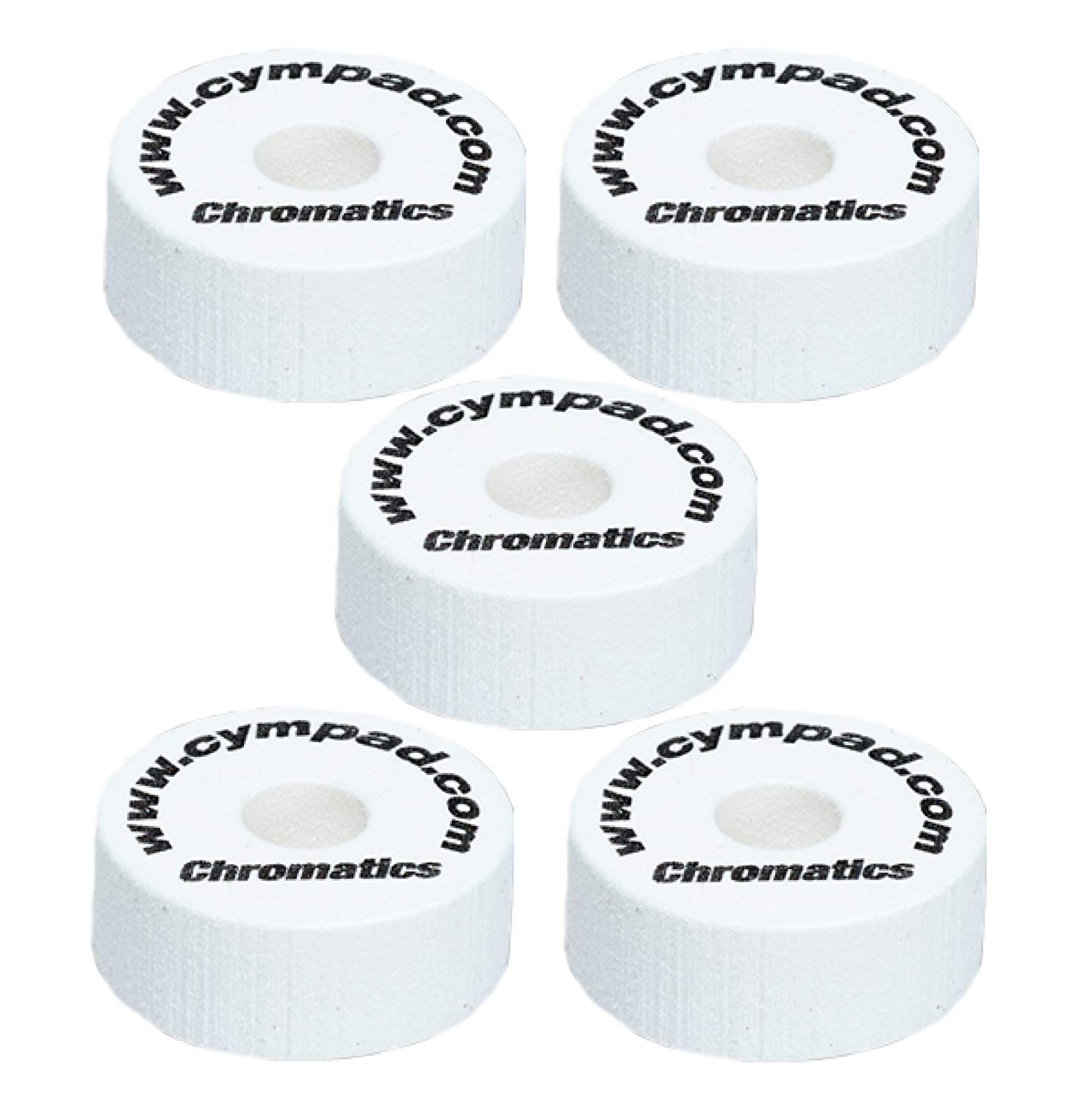 Cympad CYCS15/5W 40/15 mm Chromatics Set - White (Pack of 5)