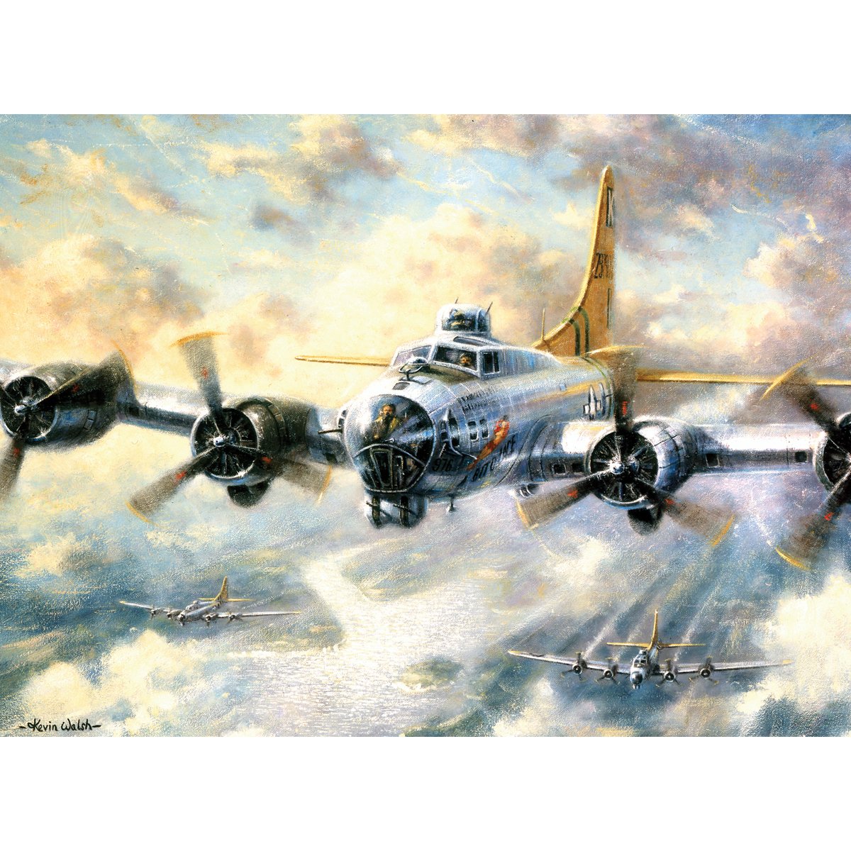 Royal & Langnickel PAL21 Flying Fortress Painting by Numbers Kit,5.17 x 42.38 x 34.76 cm, Multicoloured, 15.81 x 12.88 pulgadas