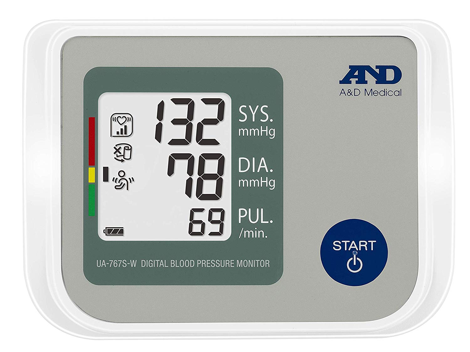 A&D Medical UA-767S-W Blood Pressure with Wide Range Cuff and AFib screening - Image 2