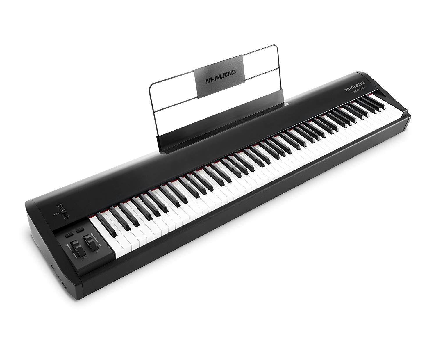 M-AUDIO Hammer 88 USB MIDI Keyboard Controller with 88 Hammer Action Piano Style Keys Including A Studio Grade Recording Software Suite
