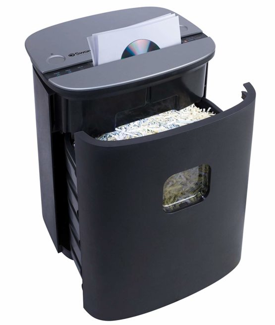 Swordfish 1600XCD Continuous Shredding 16 Sheet P-4 Cross Cut Paper/Document Shredder [40244]