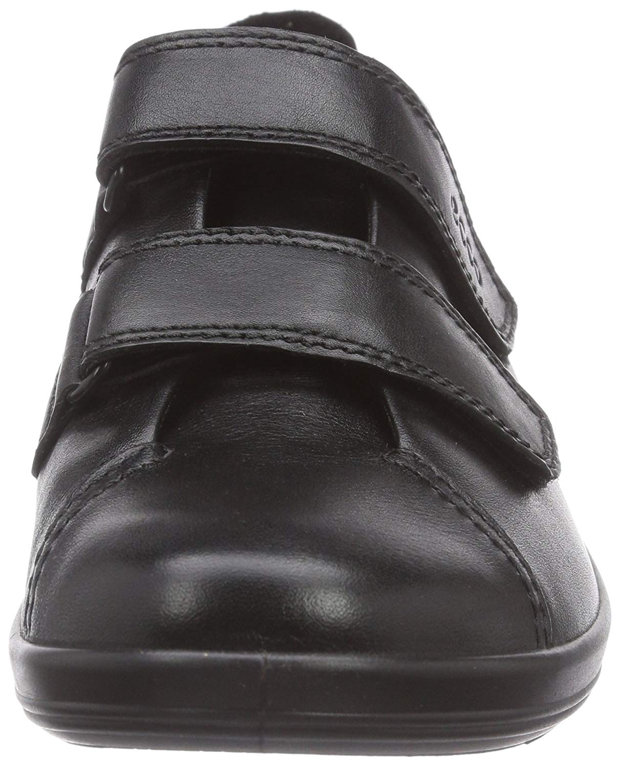 ECCO Women's Soft 2.0 Low-Top Sneakers, Black, 8/8.5 UK, Black Blackwithblacksole 56723 - Image 2