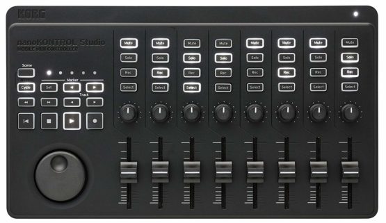 KORG NanoKONTROL - USB and Bluetooth Studio Mobile MIDI Controller