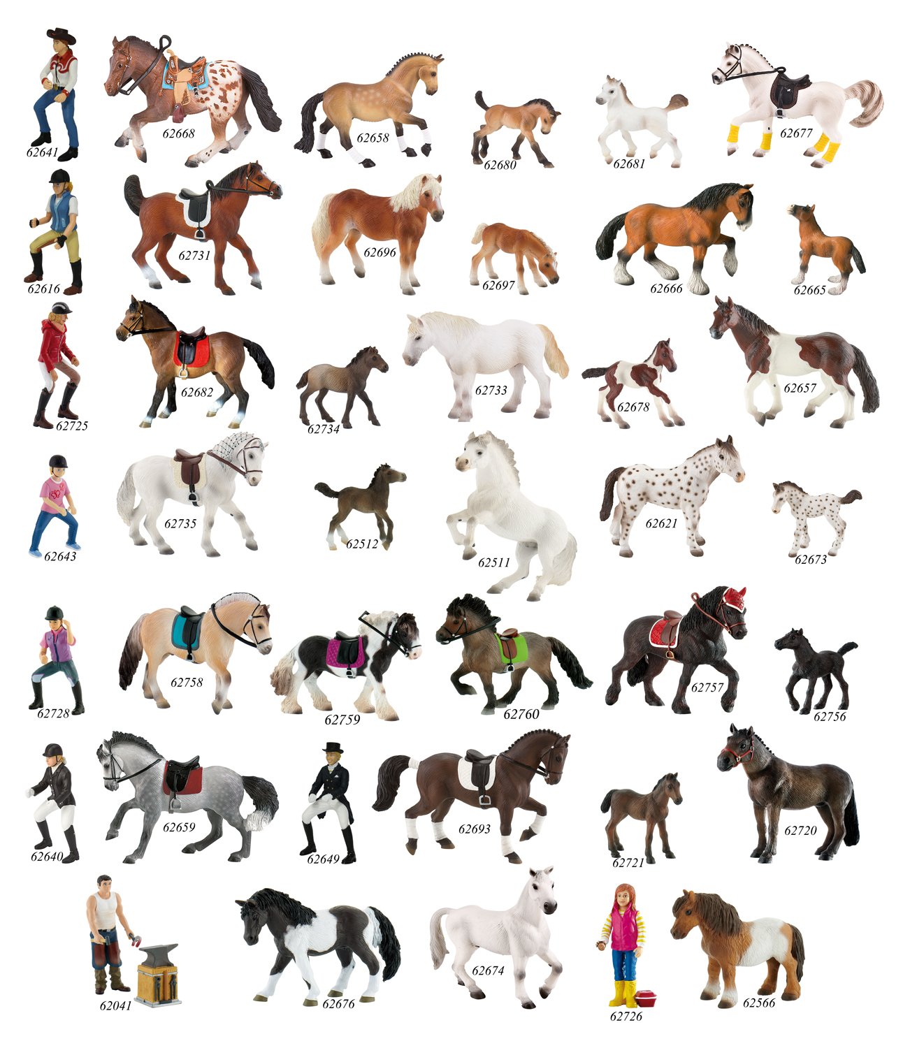 Bullyland "Tinker mare Figure (Multi-Colour), Multicolor, Large - Image 2