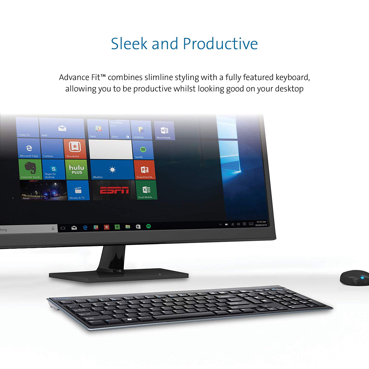 Slim Type Keyboard, Multicolour, Slim Design - Image 2