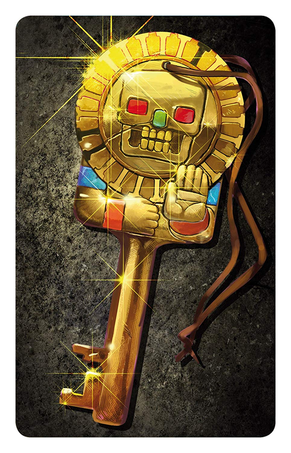 Schmidt Spiele 75046 "Temple of Terror Card Game, Gold, Medium - Image 2