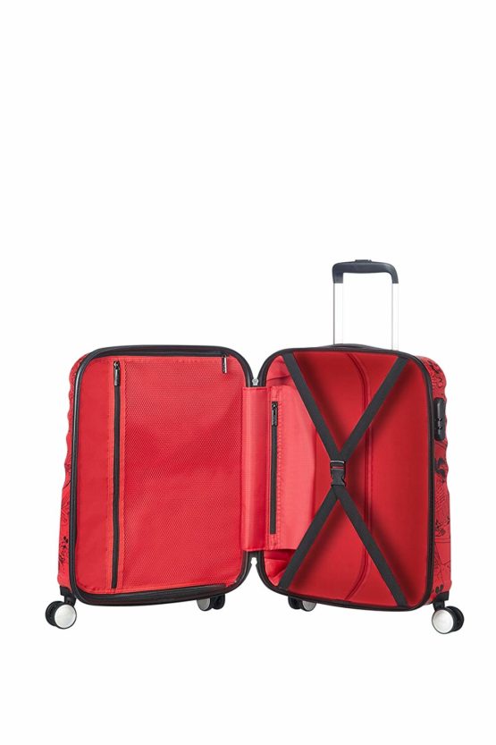 American Tourister Tourister - Disney Wavebreaker Spinner 55/20 2.6 KG Children's Luggage, 55 cm, 36 liters, Multicolour (Mickey Comics Red) - Image 4