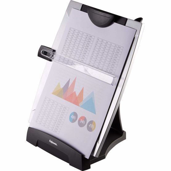 Fellowes Desktop Copy Holder with Memoboard - Image 2