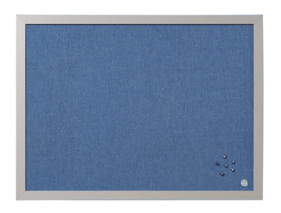 Bi-Office Notice Board Blue Bells Pearl, 60 x 45 cm