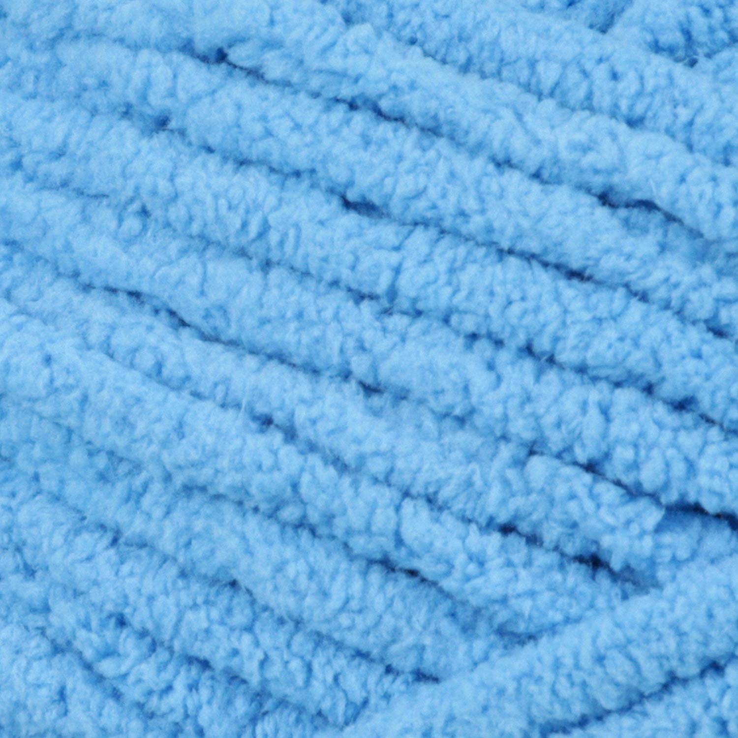 BERNAT Blanket Brights Big Ball Yarn-Busy Blue, Fibre: 100% Polyester, 300G - Image 2