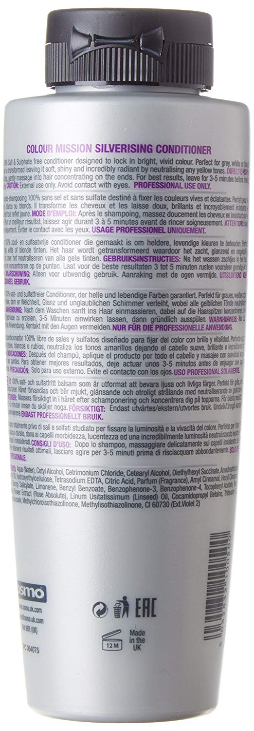 OSMO Silverising Conditioner 300 ml, Purple, 300 ml (Pack of 1) - Image 2