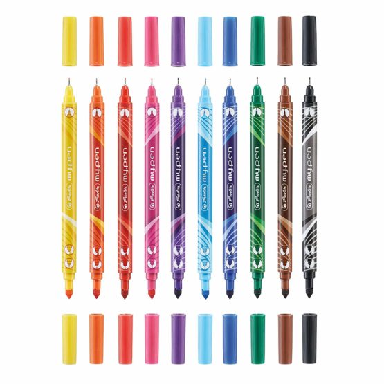 Herlitz My Pen Fineliner and Felt Pen (Pack of 10) - Image 2
