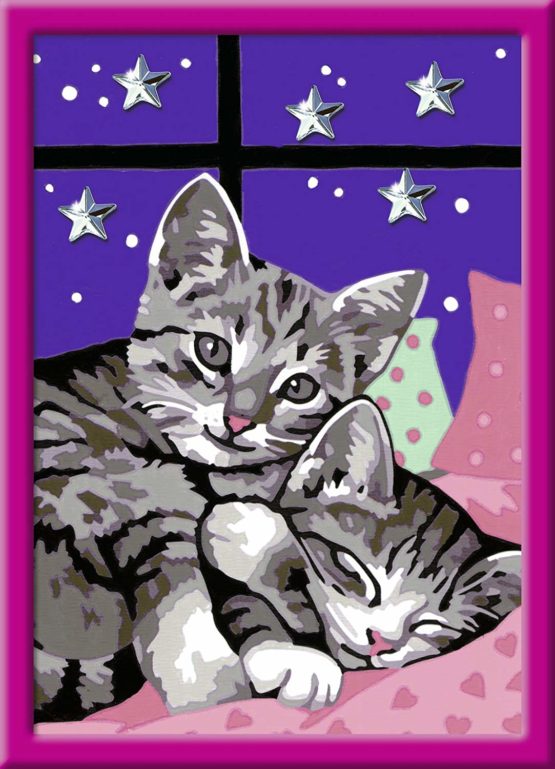 Ravensburger 279951 "Sleeping Cats Painting By Numbers Set - Image 2