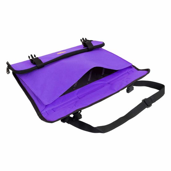 Tom & Will 99MC Music Case - with Long Accessory Pocket - Deep Purple - Image 3