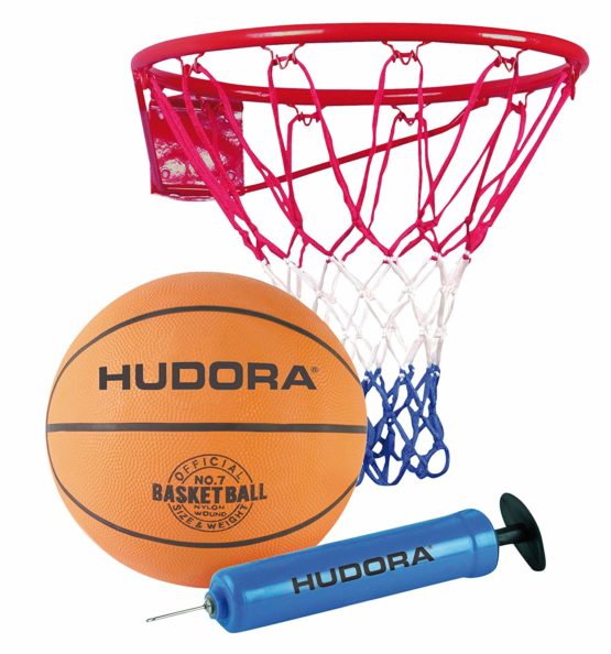 Hudora 71710 Slam it Basketball Set, Multicolor, Medium