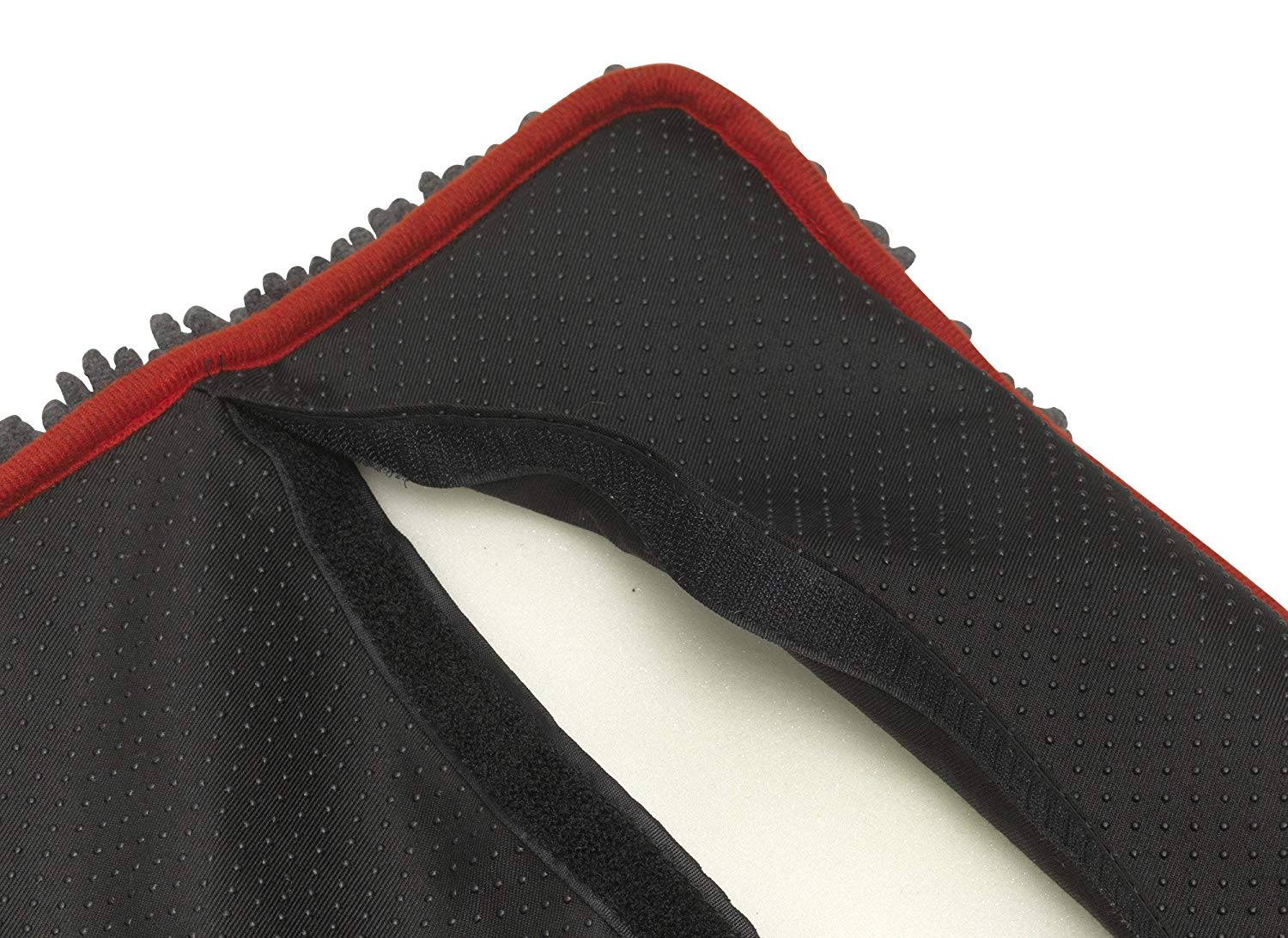 Petface Outdoor Paws Medium Memory Foam Dog Crate Mat, Removeable Microfibre Cover, 75 x 58 cm, Black (Pack of 1) - Image 4