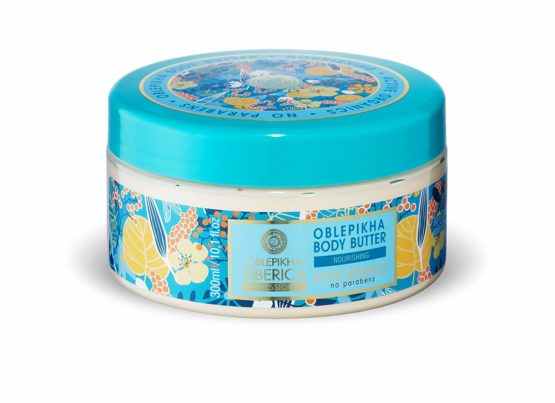 Natura Siberica Professional Oblepikha Nourishing Body Butter with Organic Oblepikha Hydrolate, 300 ml - Image 2
