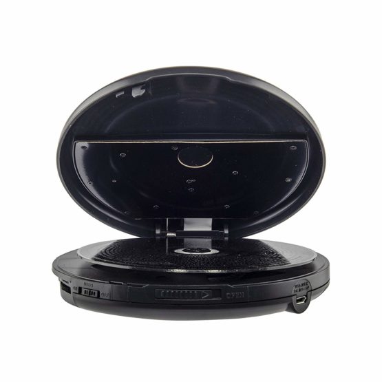 Groov-e GVPS210BK Personal MP3 & Radio CD Player with Track Programmable Memory, LCD Display and Earphones Included - Black - Image 4