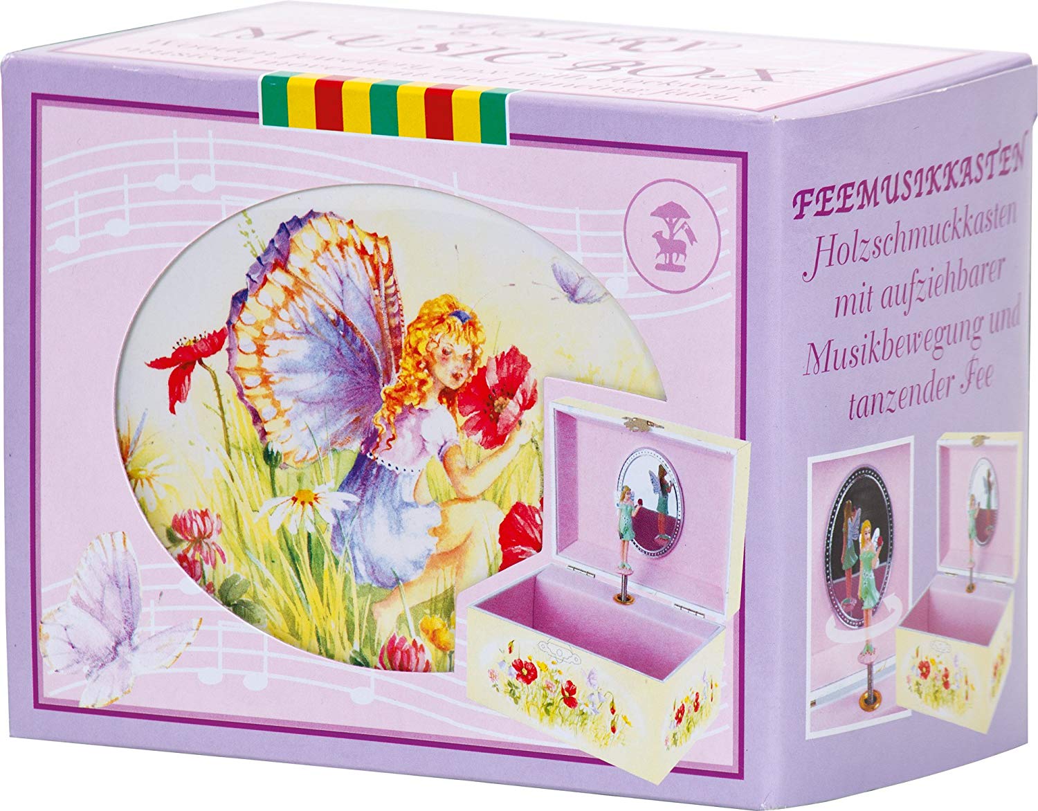 Tobar Fairy Music Box with Dancing Figure Inside BigaMart