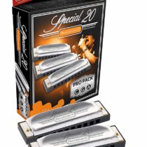 Hohner Special 20 Harmonica 3 piece Pro Pack keys of G,C,A